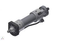 Hydraulic cylinder with multiple pistons