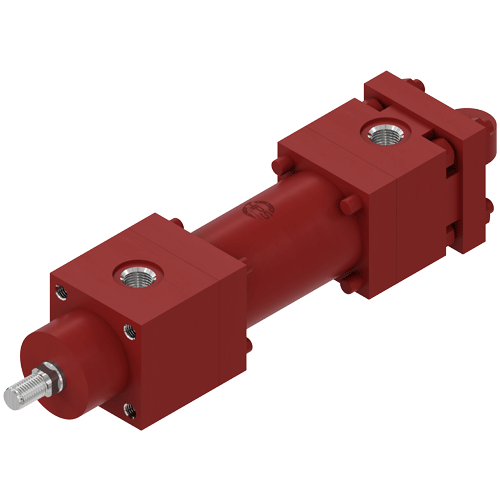 VB 210 - MP4 MOUNTING: FIXED CLEVIS, REAR SIDE