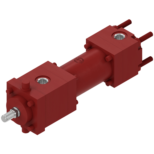 VB 210 - MT5 MOUNTING: TRUNNION, HEAD SIDE